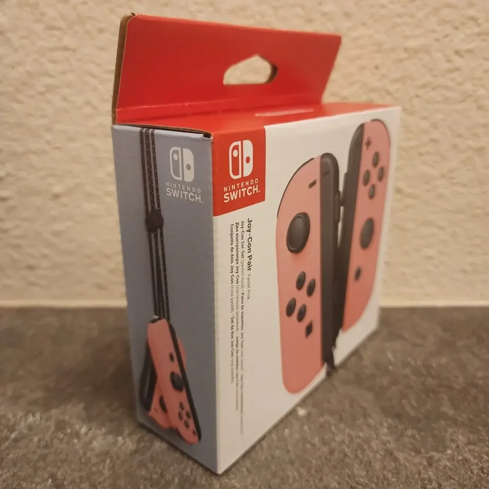 Switch Joy-Cons L/R, Pastel Pink [Europe release] (NEW) - Nintendo